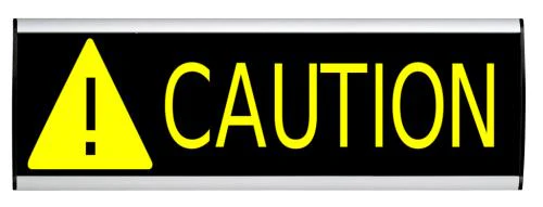 WALL SIGN | 12"w x 4"h Poster Size Arc Cap Silver - Image 4