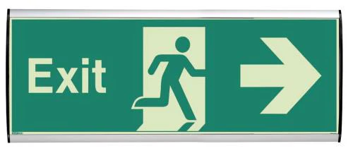 WALL SIGN | 15"w x 6"h Poster Size Arc Cap Silver - Image 4
