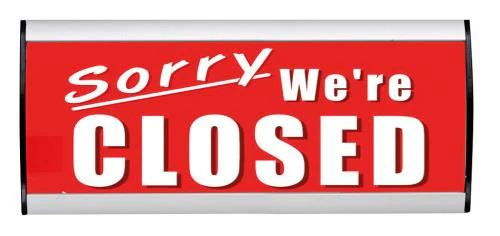 WALL SIGN | 5"w x 3"h Poster Size Flat Cap Silver - Image 4