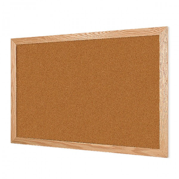 Wood Frame | Natural Cork Bulletin Board - Image 3