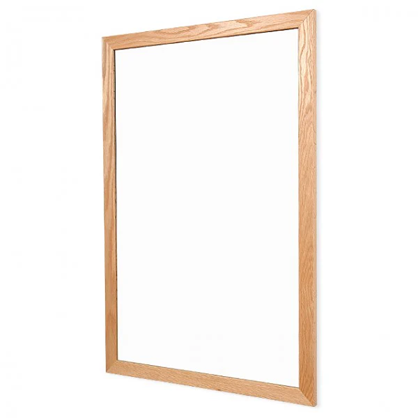 Wood Frame | Portrait Ceramic Steel Whiteboard - Image 5